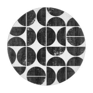 Minimalistische geometrie: Scandinavische halve ci Snijplank