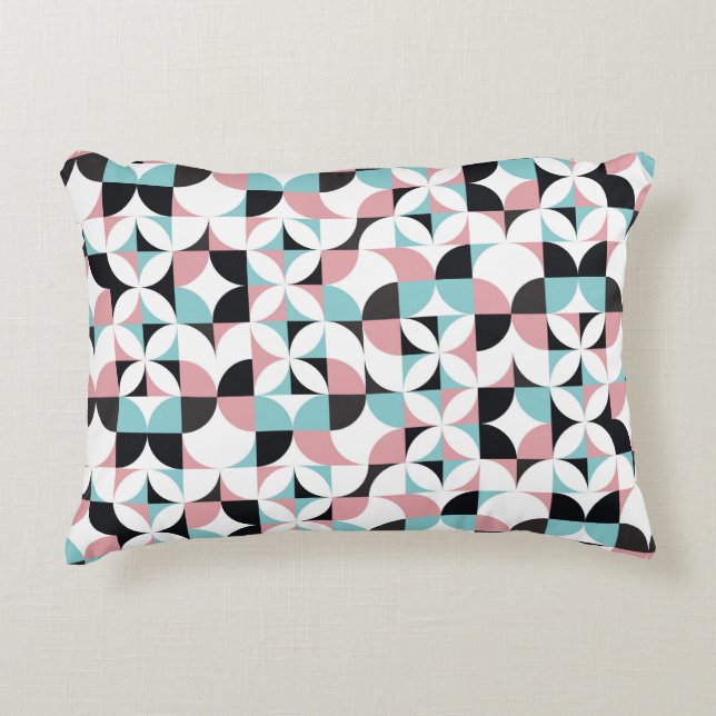 Minimalistische geometrie, Scandinavische kunstwer Accent Kussen (Voorkant)