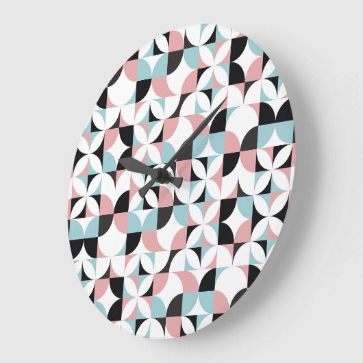 Minimalistische geometrie, Scandinavische kunstwer Grote Klok (Hoek)