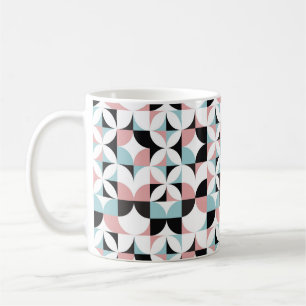 Minimalistische geometrie, Scandinavische kunstwer Koffiemok