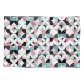 Minimalistische geometrie, Scandinavische kunstwer Kussensloop (Achterkant)