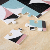 Minimalistische geometrie, Scandinavische kunstwer Legpuzzel (Zijkant)