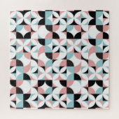 Minimalistische geometrie, Scandinavische kunstwer Legpuzzel (Horizontaal)