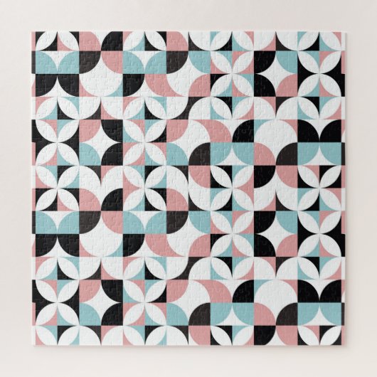 Minimalistische geometrie, Scandinavische kunstwer Legpuzzel (Verticaal)