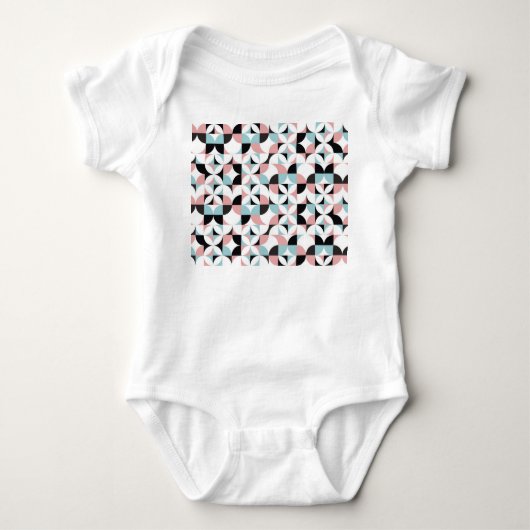 Minimalistische geometrie, Scandinavische kunstwer Romper (Voorkant)
