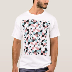 Minimalistische geometrie, Scandinavische kunstwer T-shirt