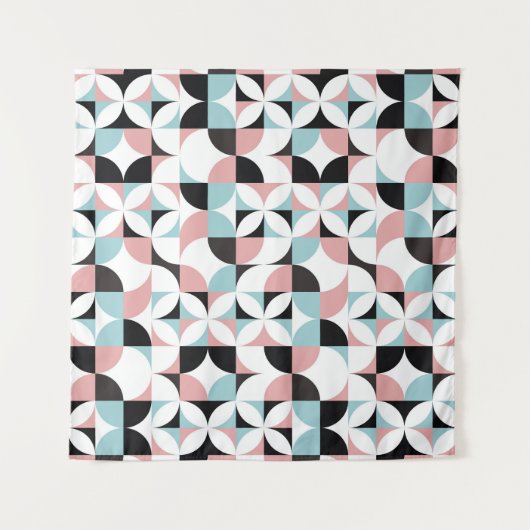 Minimalistische geometrie, Scandinavische kunstwer Wandkleed (Voorkant (horizontaal))