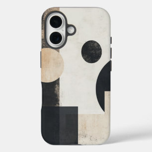 minimalistische geometrie   Stijlvol en modern Abs iPhone 16 Hoesje