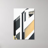 Minimalistische Geometrische Abstracte Canvas Afdruk (Voorkant)