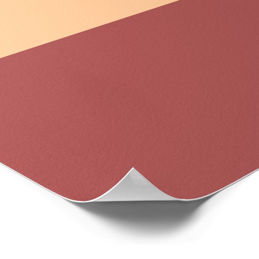 Minimalistische geometrische Abstracte kunst Poster (Hoek)