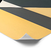 Minimalistische Geometrische Abstracte Poster (Hoek)