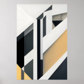Minimalistische Geometrische Abstracte Poster (Voorkant)