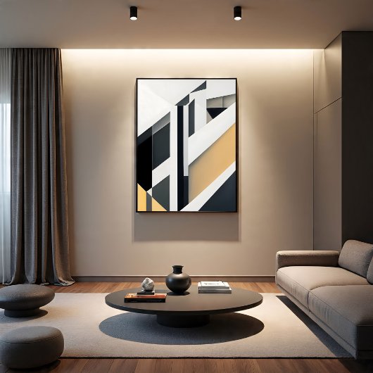 Minimalistische Geometrische Abstracte Poster
