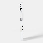 Minimalistische geometrische cirkel symfonie lijne Case-Mate iPhone case (Achterkant / Links)