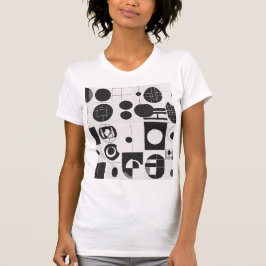 Minimalistische geometrische harmonie t-shirt
