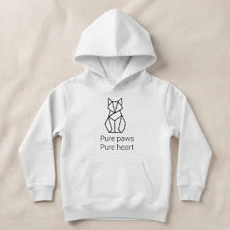 Minimalistische geometrische kat kinder meisje hoo