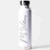 Minimalistische gepersonaliseerde beste leraar ooi waterfles