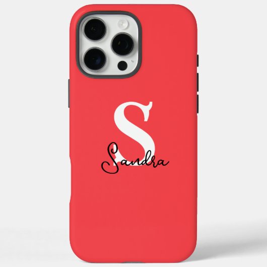 Minimalistische gepersonaliseerde iPhone-hoesje me Case-Mate iPhone Case (Achterkant)