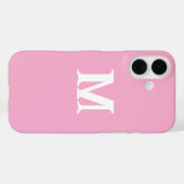 Minimalistische gepersonaliseerde iPhone-hoesje me Case-Mate iPhone Case (Achterkant (horizontaal))