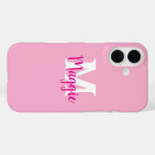 Minimalistische gepersonaliseerde iPhone-hoesje me Case-Mate iPhone Case (Achterkant (horizontaal))