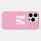 Minimalistische gepersonaliseerde iPhone-hoesje me Case-Mate iPhone Case (Achterkant (horizontaal))