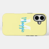 Minimalistische gepersonaliseerde iPhone-hoesje me Case-Mate iPhone Case (Achterkant (horizontaal))