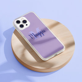 Minimalistische gepersonaliseerde iPhone-hoesje me iPhone 16 Hoesje