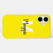 Minimalistische gepersonaliseerde iPhone-hoesje me Case-Mate iPhone Case (Achterkant (horizontaal))
