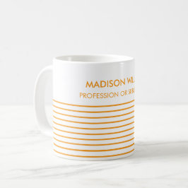 Minimalistische Gepersonaliseerde Koffiemok met Ei