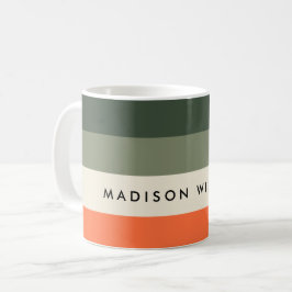 Minimalistische gepersonaliseerde koffiemok met ei