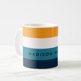 Minimalistische gepersonaliseerde koffiemok met ei