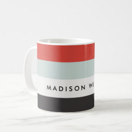 Minimalistische gepersonaliseerde koffiemok met ei