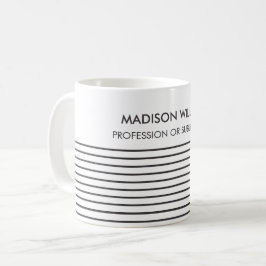 Minimalistische Gepersonaliseerde Koffiemok met Ei