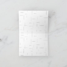 Minimalistische gepersonaliseerde mapset