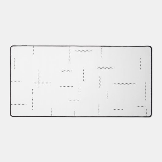 Minimalistische gepersonaliseerde mapset bureaumat (Voorkant)