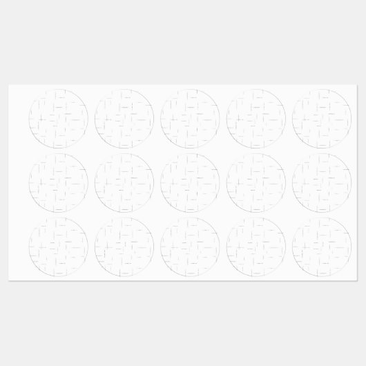 Minimalistische gepersonaliseerde mapset labels (Vel)