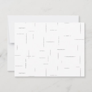 Minimalistische gepersonaliseerde mapset notitiekaartje