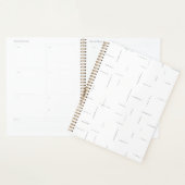 Minimalistische gepersonaliseerde mapset planner (Display)