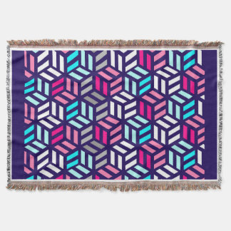 Minimalistische geruite vloerkleed | Modern raster Deken