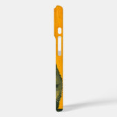Minimalistische Gestreepte Grijze Tabby Case-Mate iPhone Case (Achterkant / Links)