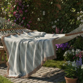 Minimalistische Gestreepte Moderne Jacquard Custom Deken