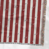 Minimalistische Gestreepte Moderne Jacquard Custom Deken