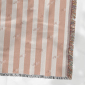 Minimalistische Gestreepte Moderne Jacquard Custom Deken