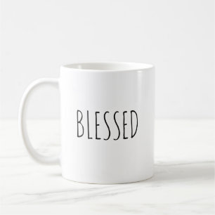 Minimalistische Gezegende Koffiemok