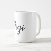 Minimalistische Gigi Koffiemok (Voorkant rechts)