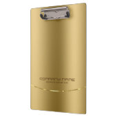 Minimalistische glanzende faux gouden achtergrond klembord (Links)