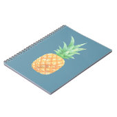 Minimalistische Golden Pineappel Notitieboek (Linkerzijde)