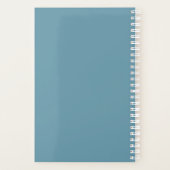 Minimalistische Golden Pineappel Planner (Achterkant)