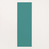 Minimalistische golf paarse turquoise violet met n yogamat (Achterkant)