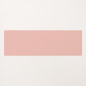 Minimalistische golf pastelkleur met naam yogamat (Achterkant (horizontaal))